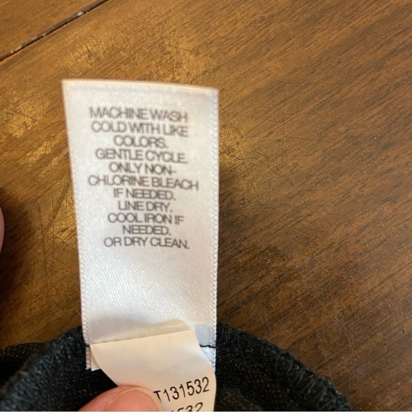 J.Jill Ponte Slim Leg Pants – Black & Gray Plaid (Petite M) - Picture 7 of 8